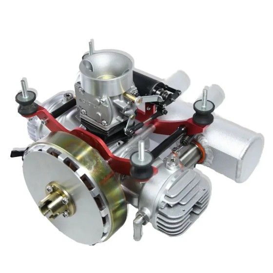 DLE 128 HD Drone Engine 7.4kw Water-Cooled Hybrid Electricity Generator Gasoline Engine Electric Kit